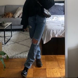 Prettylittlething dad jeans